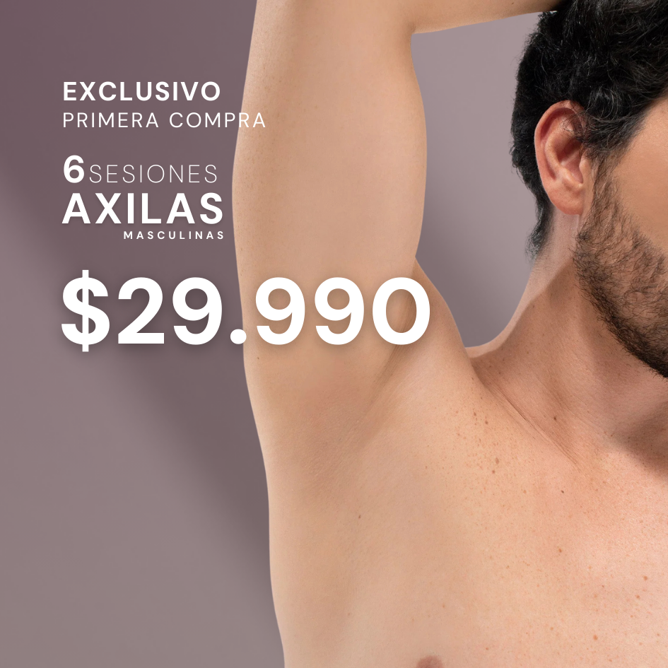 Axilas masculinas | Depilación Láser